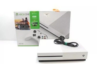 KONSOLA XBOX ONE S 500GB + KARTON BEZ PADA