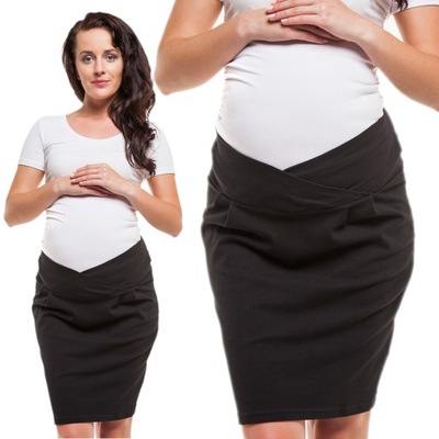 Spódnica ciążowa/damska RITA rozmiar XL czarna