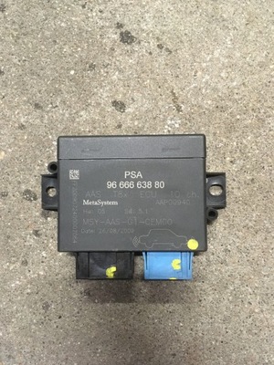 Peugeot 5008 i модуль pdc парктроник 9666663880 фото №1