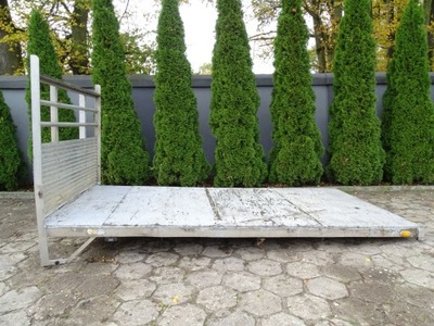 MERCEDES SPRINTER W906 PAKA ALUMINIOWA SKRZYNIA ŁADUNKOWA PLATFORMA 4.25M