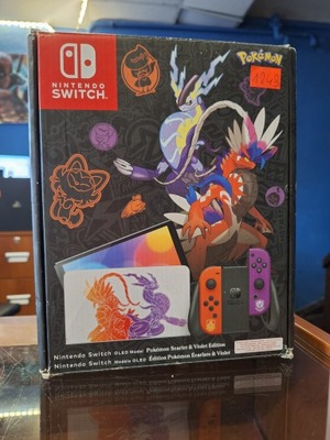 Konsola Nintendo Switch OLED Pokemon, BDB, Sklep Centrum Grania