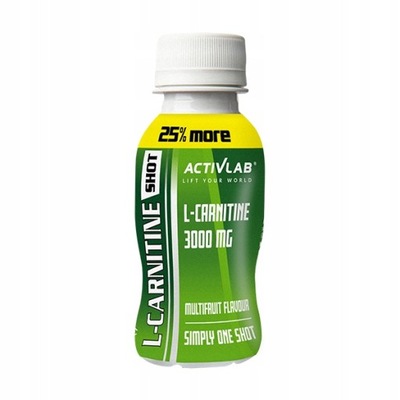 ACTIVLAB L-CARNITINE SHOT 100ml KARNITYNA SPALANIE TKANKI TŁUSZCZOWEJ