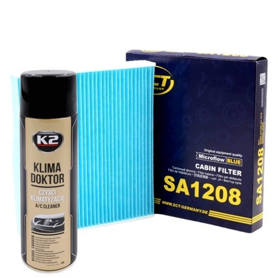 FILTRO DE CABINA SCT SA1208 + ACONDICIONADOR DOKTOR K2 500ML  