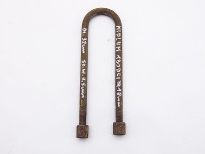 Renault midlum 00-06 скоба ресора m18x75x320 фото №1