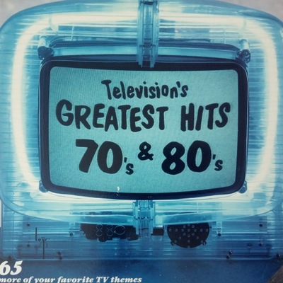 TELEVISION'S GREATEST HITS 70's & 80's ,, 2lp