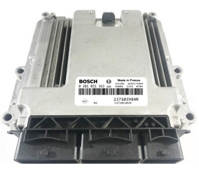 КОМПЬЮТЕР ECU RENAULT TRAFIC 1.6 0281031363 237103984R