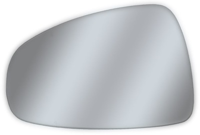 Вкладыш зеркало audi a1 8x 10-15 сфера левая фото №1