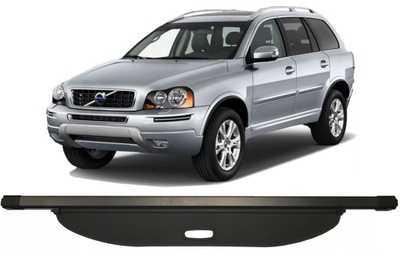 Volvo xc90 i 2004-2014 шторка багажника czarna фото №1