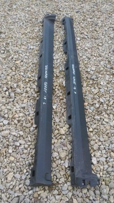 Накладка молдинг порог discovery sport 15-19rok! фото №1