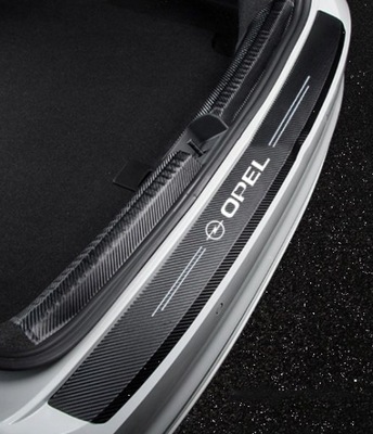 OPEL STICKERS PROTECTIVE ON BODY SILLS 4 PIECES CARBON  