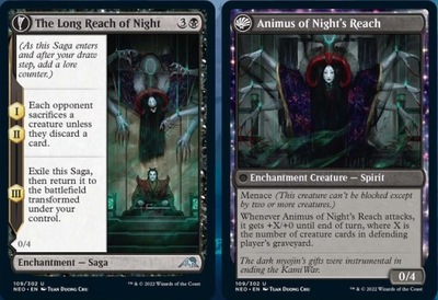 FOIL The Long Reach of Night NEO ^MTGRes^