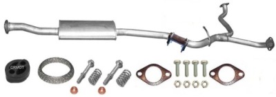 Subaru outback legacy 3.0 03-09 гаситель средний фото №1