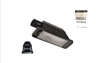 Лампа номерного знака logan ii sandero ii 265109646r oryg фото №1