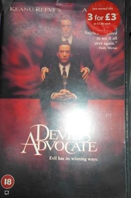 Devil's advocate vhs