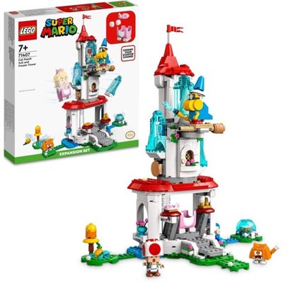 Zestaw LEGO Super Mario 71407 Cat Peach i lodowa wieża zestaw rozszerzający