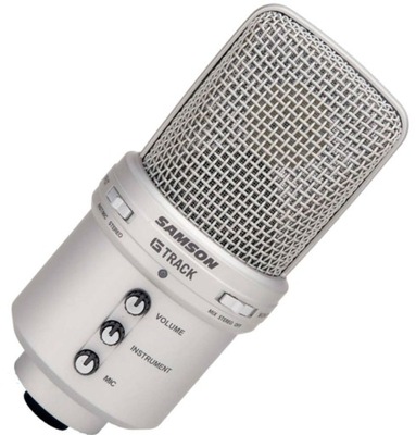 SAMSON GTrack USB Wielkomembranowy mikrofon pojemn