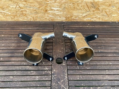 Насадки глушителя ferrari 488 фото №1