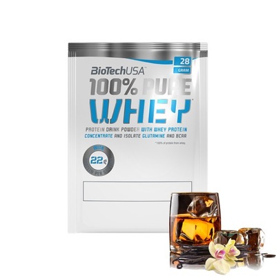 BIOTECH PURE WHEY 28gram WYTRZYMAŁOŚC SIŁA MIĘŚNIE