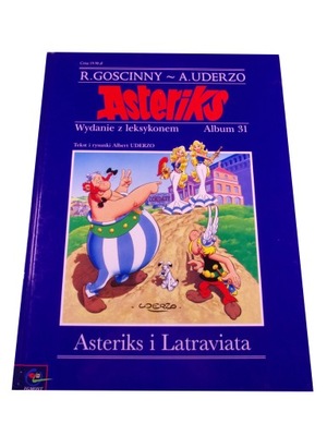 ASTERIKS z leksykonem 31. ASTERIKS i LATRAVIATA 2002 r. tw. okładka