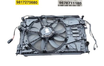 RADUADOR DE AGUA DE ACONDICIONADOR VENTILADOR PEUGEOT 3008 9817275680 9678711180  