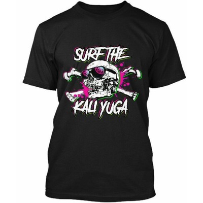 Surf The Kali Yuga Męska koszulka modowa