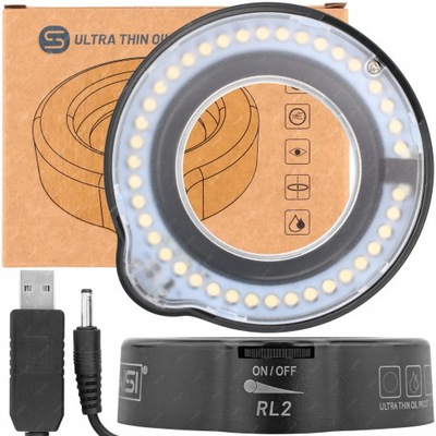 OŚWIETLENIE MIKROSKOPU PODŚWIETLENIE SNAP-ON REGULACJA JASNOŚCI KAISI RL2