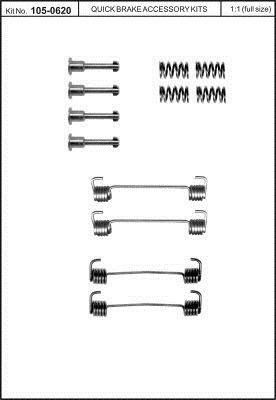 RESORTES DO ZAPATAS DE FRENADO BMW 3 E21 75-93  