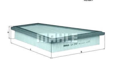 Knecht фільтр повітря bmw 5 f10 5 f11 x1 e84 фото №1