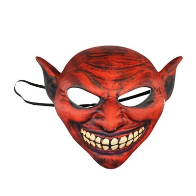 Maska diabeł tekstylny