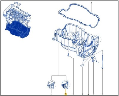 Nowa піддон масляна renault kadjar clio megane laguna captur scenic оригінальний номер aso фото №1