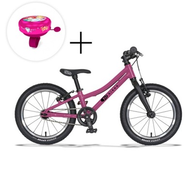 Superlekki rower dla dzieci KUbikes 16s Różowy