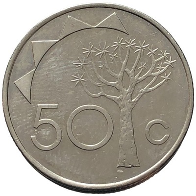 79674. Namibia - 50 centów - 1993r.