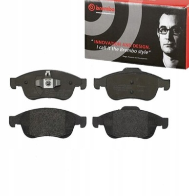 Brembo p 68 050 набор тормозных колодок тормозных, тормоза дисковые фото №1