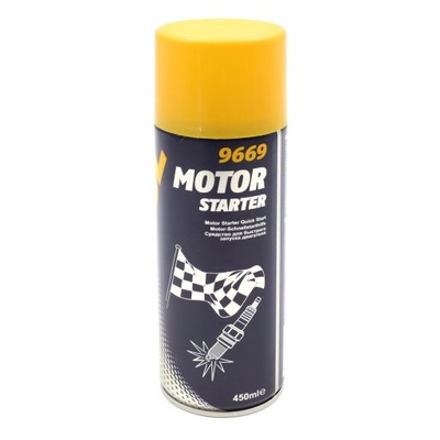 Samostart Silnika Mannol Motor Starter 450ml 9669