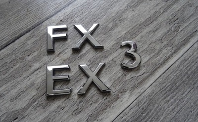 Infiniti ex fx значок logo эмблема надпись крышка багажника фото №1
