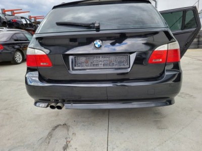 Bmw e61 lift 07r бампер задний задняя schwarz 2 ii фото №1