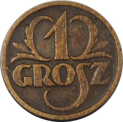 1 GROSZ 1936 - STAN (3+) - SP818