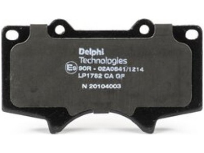 Delphi lp1782 набор тормозных колодок тормозных, тормоза дисковые фото №1