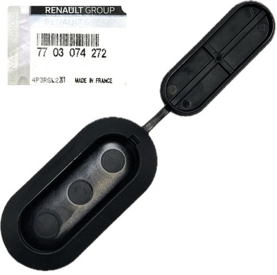 Заглушка крышка порог подвеска renault dacia 7703074272 оригинальный номер оригинал фото №1