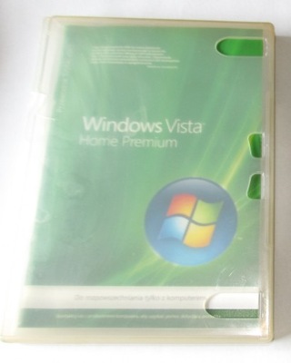 System operacyjny Microsoft Windows VISTA Home Premium retro klasyk PL. BOX