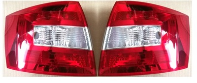 2x лампа задняя стоп левая правая kpl skoda rapid 2012-2019 spaceback фото №1
