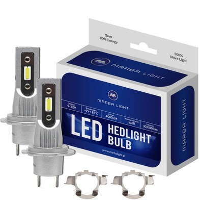 LUCES DIODO LUMINOSO LED H7 ML12H7 DIRECCIÓN VW JETTA, BORA  