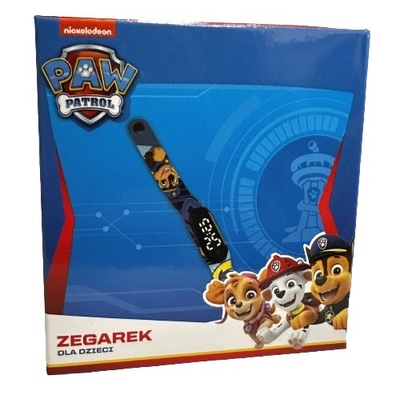 ZEGAREK DZIECIĘCY PSI PATROL PAW PATROL CHASE - PAW PATROL