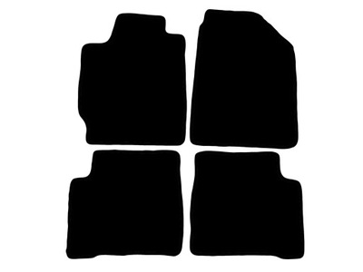 ALFOMBRILLAS NEGRAS PARA NISSAN ALTIMA 3 2003-2005  