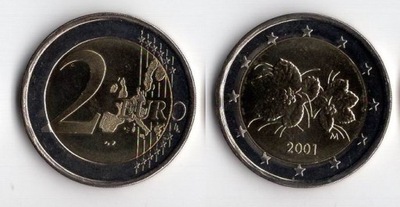 FINLANDIA 2001 2 EURO