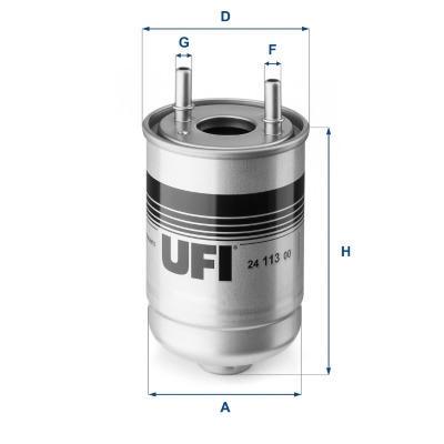 ФИЛЬТР ТОПЛИВА UFI (OEM QUALITY) RENAULT 1.5-2.0DCI