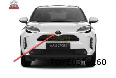 TOYOTA YARIS CROSS ЭМБЛЕМА ЛОГОТИП ''TOYOTA'' ПЕРЕД ОРИГИНАЛ! 753100D010