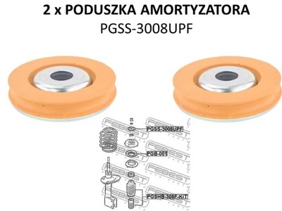 2XPODUSZKA АМОРТИЗАТОРА ПЕРЕД DS4 DS5 PEUGEOT 3008 301 408 DS3 S5 1007 2008