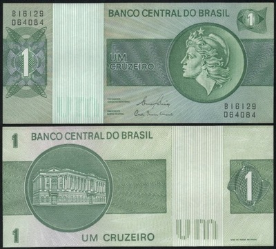 $ Brazylia 1 CRUZEIRO P-191Ac UNC