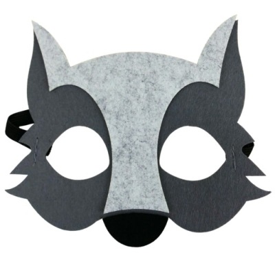 maska filcowa STRÓJ WILKA WILK